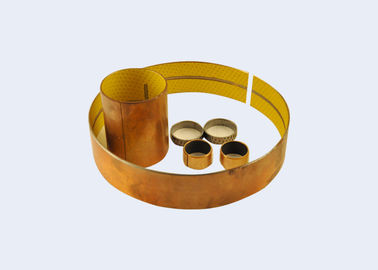 Oil Impregnated Sintered Bronze Bush With CuSn6Zn6Pb3orCuSn10 Base Material